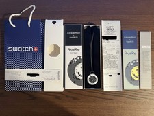 AP Audemars Piguet x Swatch Royal Pop "Ocho Negro" New, Box and Papers, Receipt