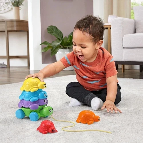 Leap Frog Nest & Count Turtle Tower 4 Ways To Play New In Box Free Shipping - Image 4 of 4