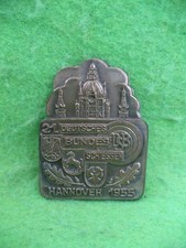 Abzeichen Deutsches Bundesschiessen Hannover 1955 des DSB