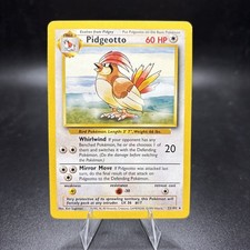 Pokémon TCG Pidgeotto 22/102 Rare Unlimited Base Set Unlimited LP -j on eBay