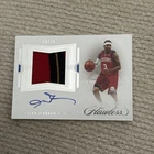 Allen Iverson 2020 20-21 Flawless Patch Auto Autograph #9/25