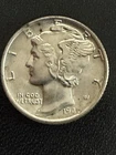 1940 P Mercury Dime BU Split Bands