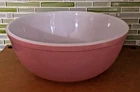 Vintage PYREX Pink Mixing Nesting Bowl #404 Milk Glass 4 Quarts VGUC