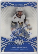 2021-22 Upper Deck Ultimate Collection Introductions Daniil Miromanov Auto 6pl