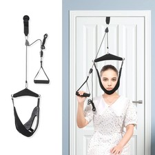 Upgraded Neck Stretcher Cervical Neck Traction Device,Double Ratchet Neck Ten...