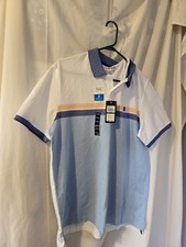 Izod men Golf Polo size Large sport flex shirt Stretch