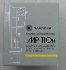 NAGAOKA MP-110H MP Type Stereo Cartridge with Head Shell MP110H Elliptic Needle