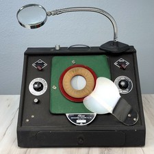 VTG ADAMS RETOUCHING MACHINE 24483 Photography Negative Film Photo Editing WORKS