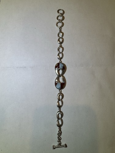 Marahlago Rare Retired Larimar Sterling Silver Bracelet
