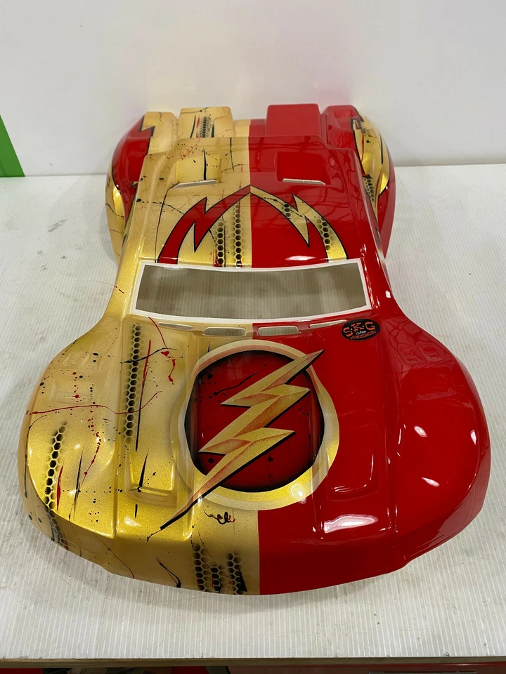 Pro-Line - Flo-Tek Fusion Flash Custom Painted Body for Traxxas Slash 2wd & 4x4 - Immagine 2 di 4