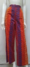 NWT Anthropologie SIKA Abstract Wide-Leg Trousers Size 6 Retail $200
