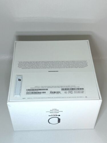 Apple Watch Series 3 GPS + Cellular 42mm SPACE GRAY Case w/ BLACK Sport Band - Picture 3 of 8
