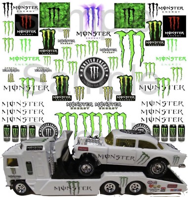 Adesivi Modellini Auto Decalcomanie A Scorrimento Acqua Per Modellini 1:64 - Per Hot Wheels, Matchbox, Slot Car Decal Per Auto Giocattolo - Foto 6