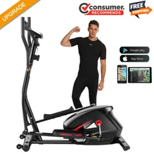 ANCHEER Magnetic Elliptical Exercise Fitness Training Machine Home Cardio B 465