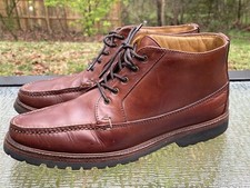 ALDEN Cape Cod Collection Men’s Sz 11 D Moc Toe Brown Leather Boots MADE in USA