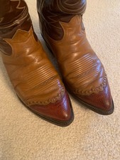 tony lama lizard boots pointed toe