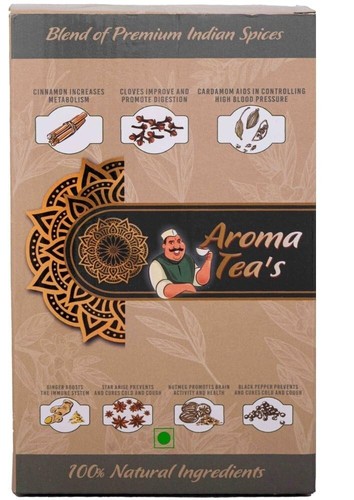 Aroma Teas Masala Tea & Masala Chai Patti, 100 gm Free Shipping World Wide