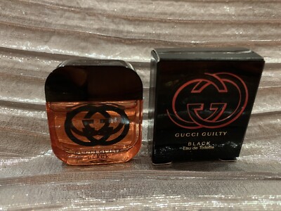 GUCCI GUILTY BLACK - Eau De Toilette Woman Travel Mini 0.16 Oz