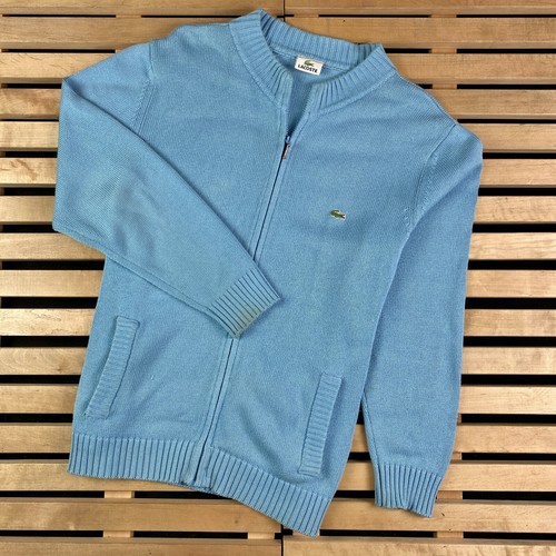 Men's Zip Sweater Lacoste Vintage Size 