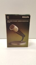 Vintage Philips Microphone Philips N8307 Wide Band Dynamic Cardioid