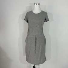 32 Degrees Ladies Dress S Cool W/Elastic Waist Grey Leisure Stretch Comfort NWT