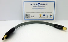 WireWorld Silver Starlight 7 USB 0.3 meter A-B