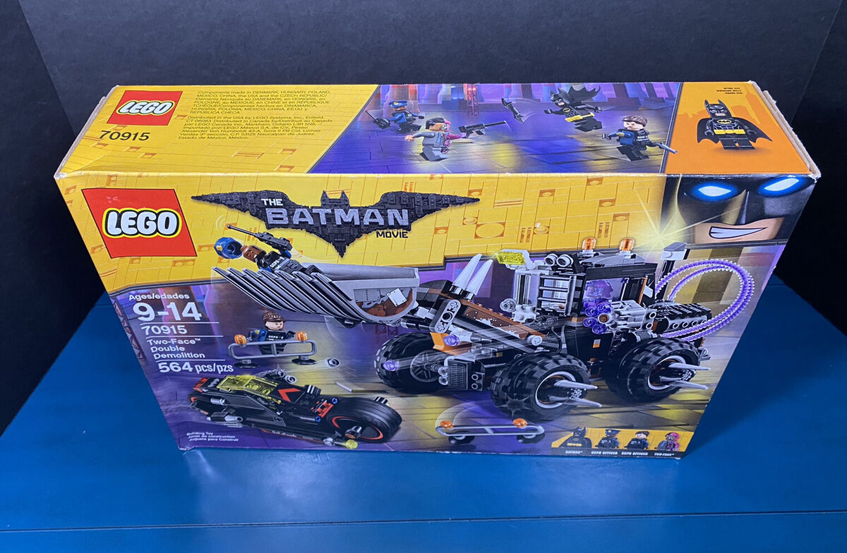 70915 TWO-FACE DOUBLE DEMOLITION lego NEW BATMAN MOVIE legos set Batcycle