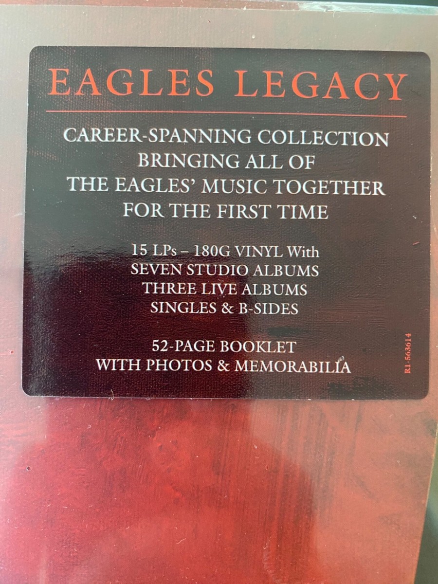 Factory Sealed, Eagles Legacy Vinyl Box Set 81227932459| eBay