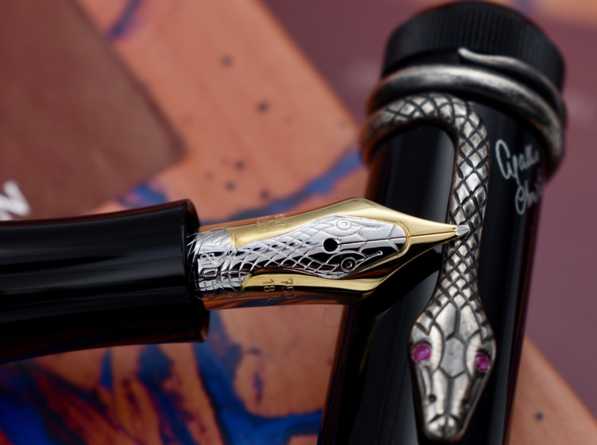 MONTBLANC 1993 Agatha Christie Silver Writers Limited Edition