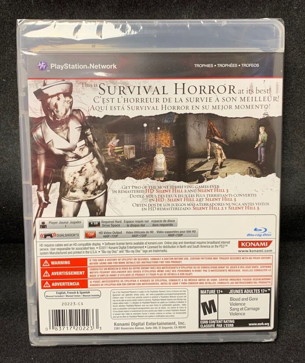 Silent Hill HD Collection (PS3 / PlayStation 3) BRAND NEW Silent Hill HD Collection (PS3 / PlayStation 3) BRAND NEW