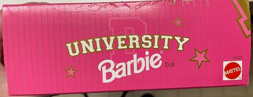 RARE 1996 Vintage Mattel Georgia Tech University Barbie NIB 19427 - Picture 5 of 5