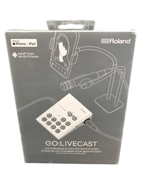 Roland GO LIVE CAST Live Streaming Studio for Smartphones *BRAND NEW*