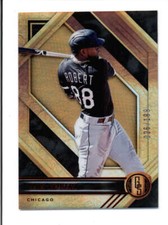 LUIS ROBERT 2021 PANINI CHRONICLES GOLD STANDARD #14 RED PARALLEL #/199 BC5926