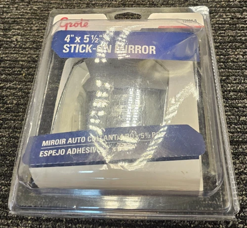 (QTY 2) Grote 12164-5 Mirror 4 Inch X 5-1/2 Inch Stickon Convex