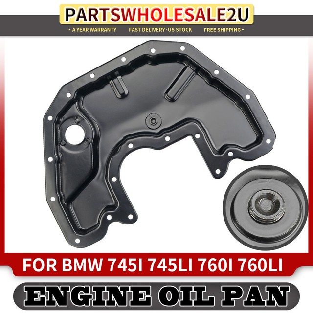 Lower Oil Pan for BMW 545i 550i 645Ci 650i 745i 745Li 760i 760Li