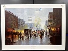 G. Harvey, Immigrants In a New Land, Americana, Realism, Fine Art Print