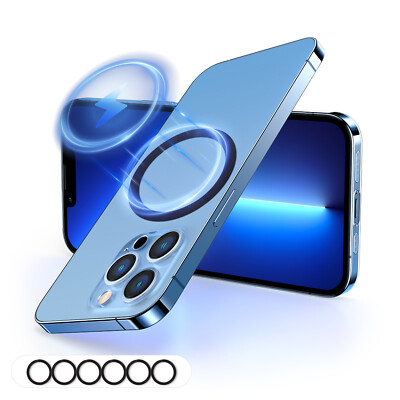 Pcs Magnetic Wireless Charging Mag Safe Ring Sticker for iPhone  17/16/15/14/13