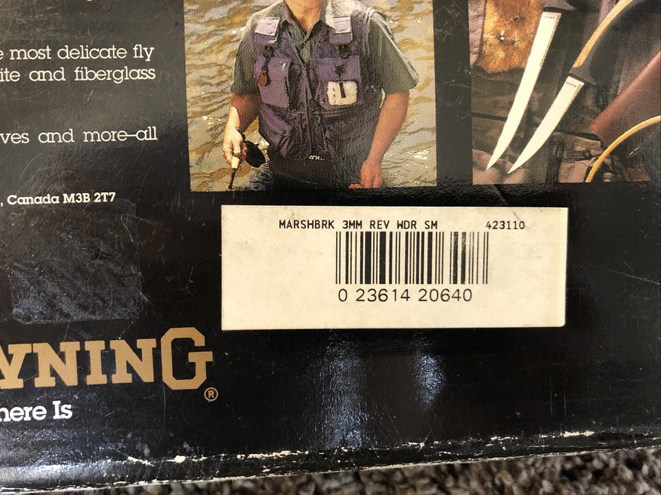 New Browning Marshbrook Fly Fishing Stockingfoot Reversible Waders Size S - Image 3 of 4