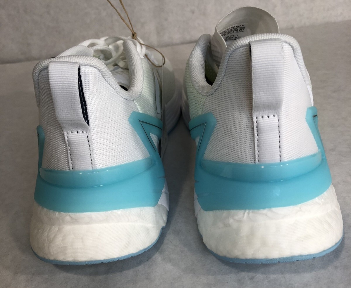 Adidas Response Super Boost Run Shoe White/Yellow/Blue
