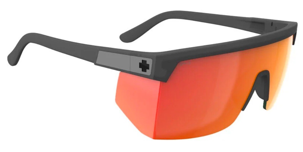 Spy Optic SUPER FLYNN ANSI Sunglasses - TRANSLUCENT Mt Blk / HD+