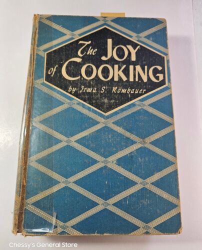 1943 THE JOY OF COOKING Irma S. Rombauer WWII Rationing Edition