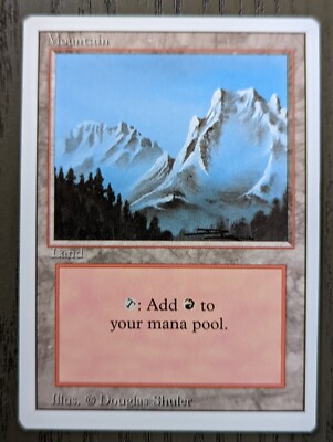 Mountain - Basic Land - MP - MtG Magic the Gathering - Buy More