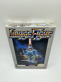 Image Fight Nintendo NES Game IREM 1990 Complete in Box CIB w Manual Rare!