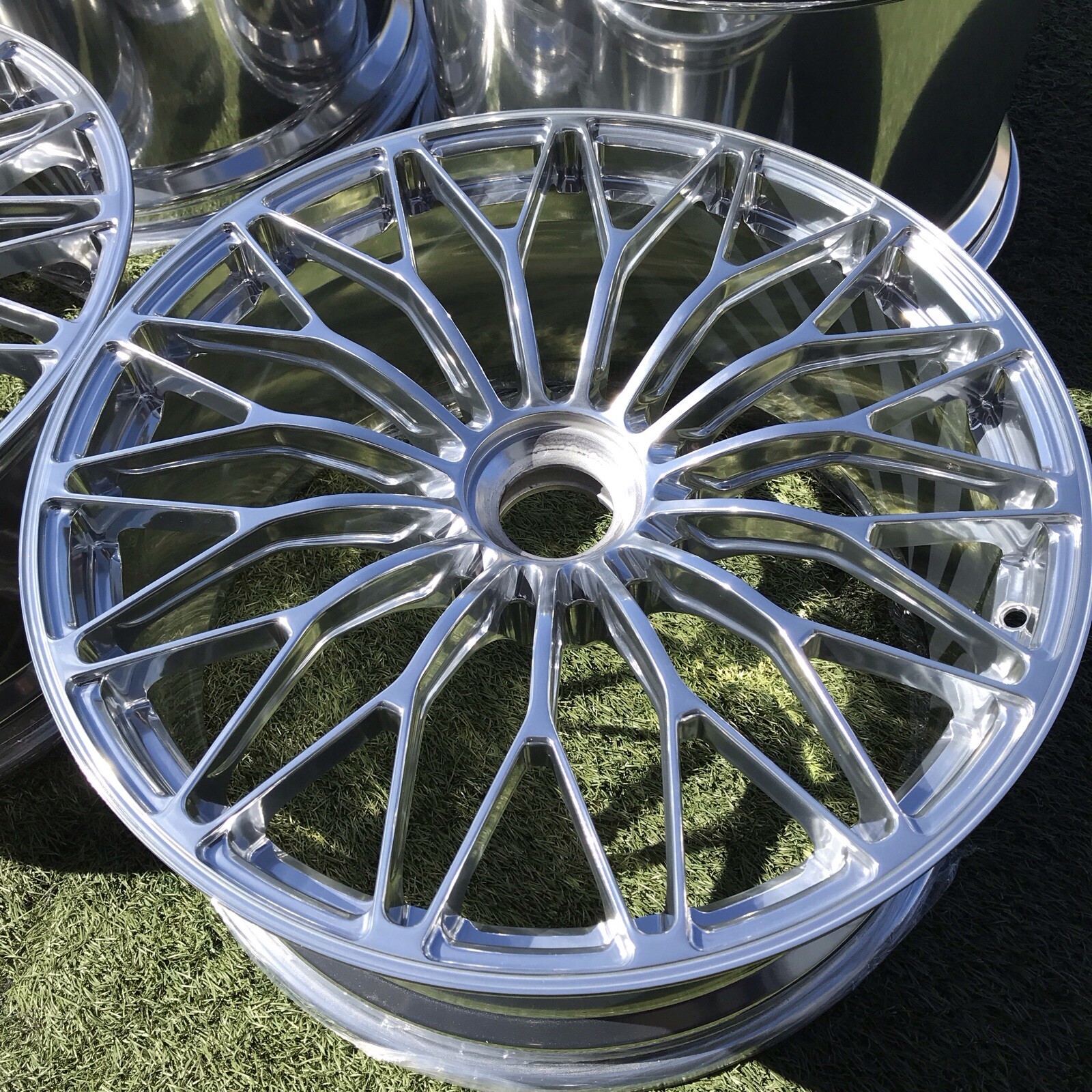 20 21 LAMBORGHINI SV SVJ RIMS ULTIMATE WHEELS CERAMIC 470601017 STOCK OEM SET 4
