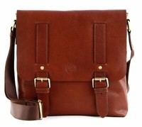 Saddler Carter Messenger Bag UmhäNgetasche Tasche Midbrown Braun Neu