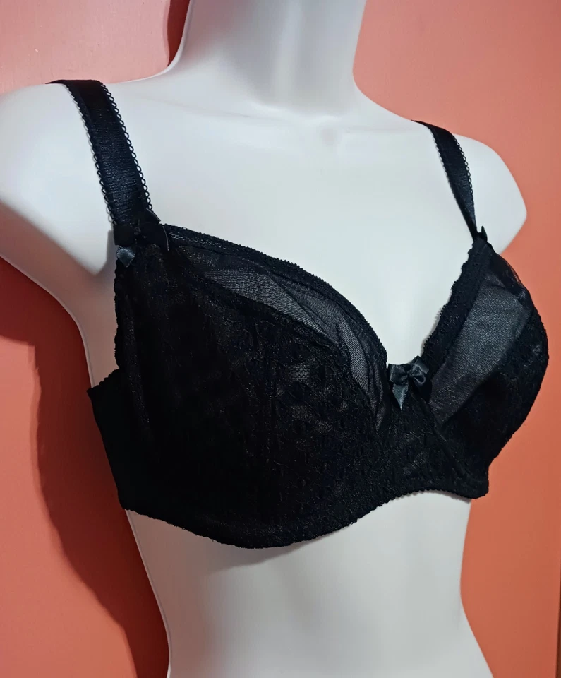 Бюстгальтер балконетный Curvy Kate 32G Dottie на косточках кружевной на всю чашку полная фигурка - Изображение 2 из 4