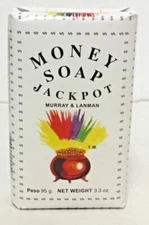 Money Soap Jackpot, Murray & Lanman. Jabon  ATRAER EL Dinero ABUNDANCIA.3.3 OZ