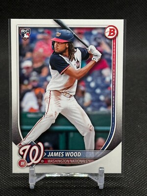 2025 Bowman James Wood ROOKIE #29 - Washington Nationals