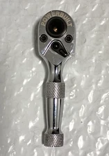 POWER BUILT TOOLS 1/4" DRIVE, "STUBBY" RATCHET, 3.5" LONG * UNUSED"