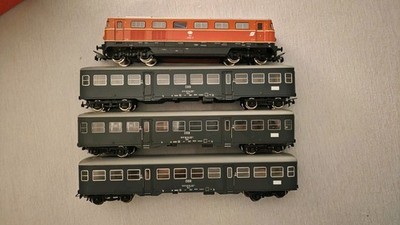 Kleinbahn 2050 ÖBB 2050 .17 Diesellok, Analog DC, N69 + ÖBB Beiwagen